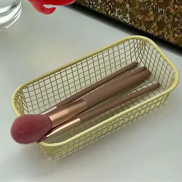 Petit panier de rangement en fil pour articles divers