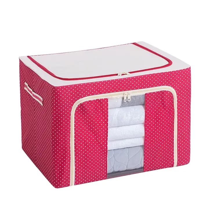 Sac de rangement empilable avec cadre en métal