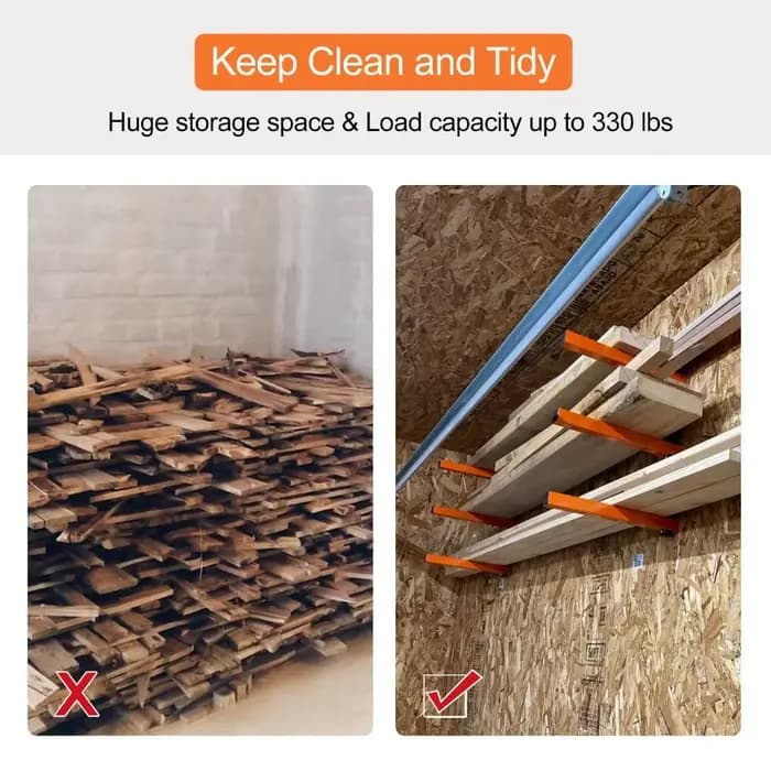 Supports de rangement en bois robustes de qualité supérieure