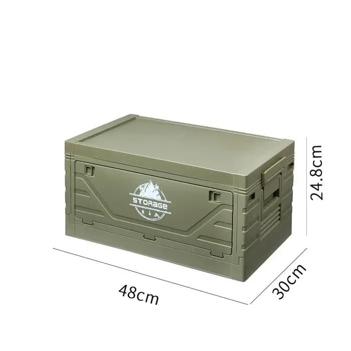 Boîte de rangement pour le camping en plein air, boîte pliable pour le coffre de voiture, boîte de r