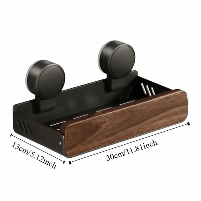 Étagère de salle de bain moderne du milieu du siècle