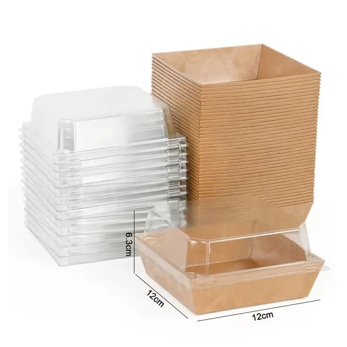 Boîtes à gâteaux et donuts en papier Kraft
