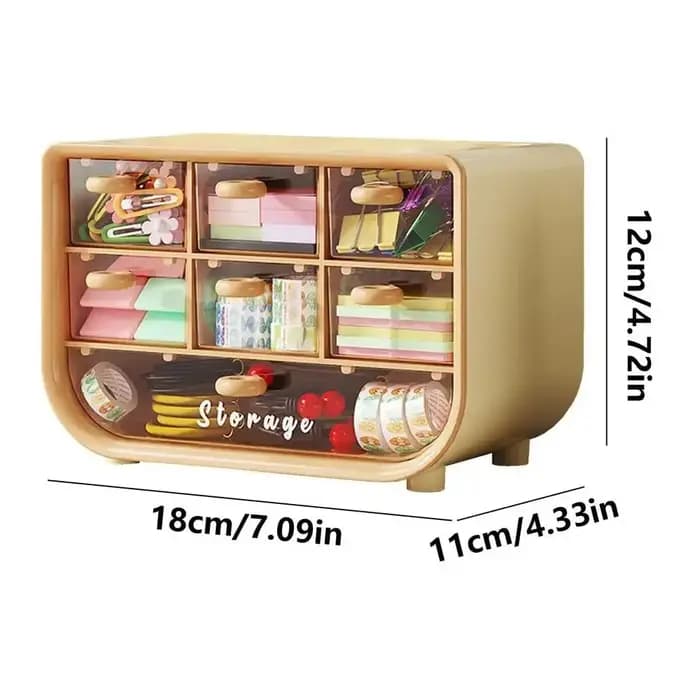 SunOfficiJewelry-Boîte de Rangement de Bureau Synchronisée, Grande Capacité, T1 MELType