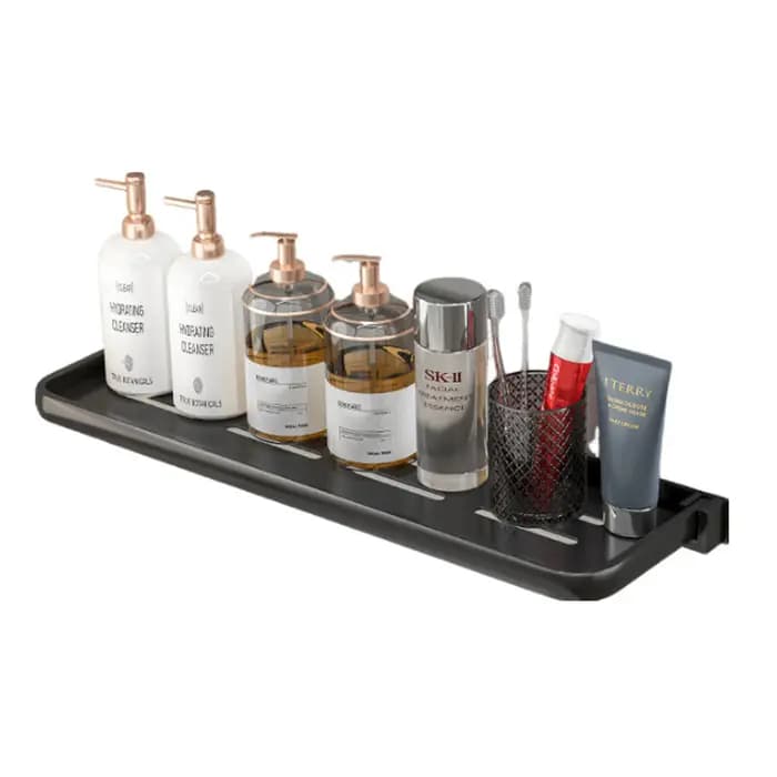 Étagère de rangement pliable pour salle de bain