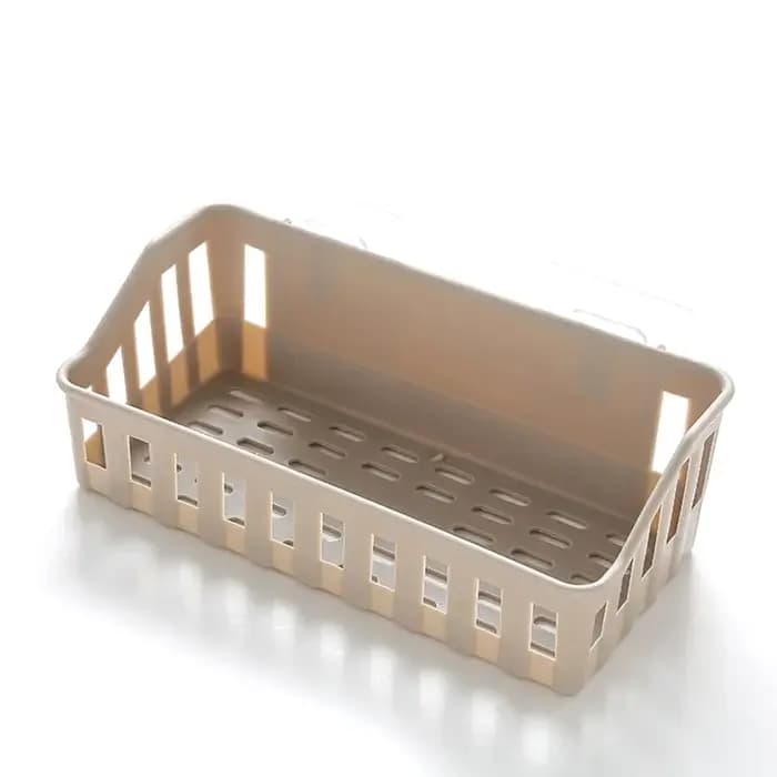 Étagère de rangement murale en plastique pour salle de bain