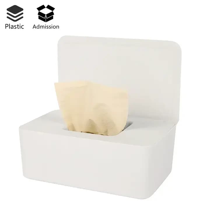 Boîte à mouchoirs humides anti-poussière avec couvercle
