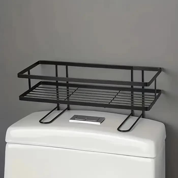 Support de rangement pour toilettes Non perforé, support de rangement divers pour salle de bain, sup