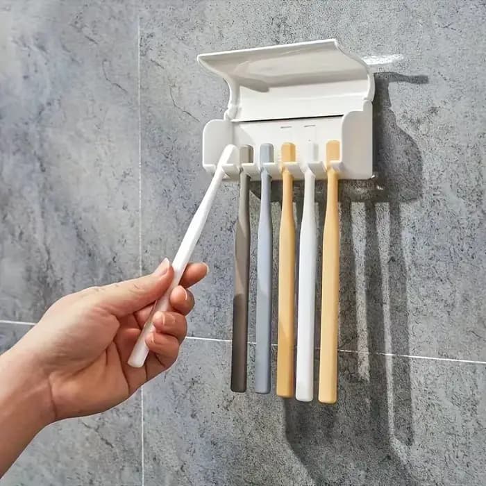 Ceci est un support de brosse à dents individuel pouvant contenir 6 brosses
