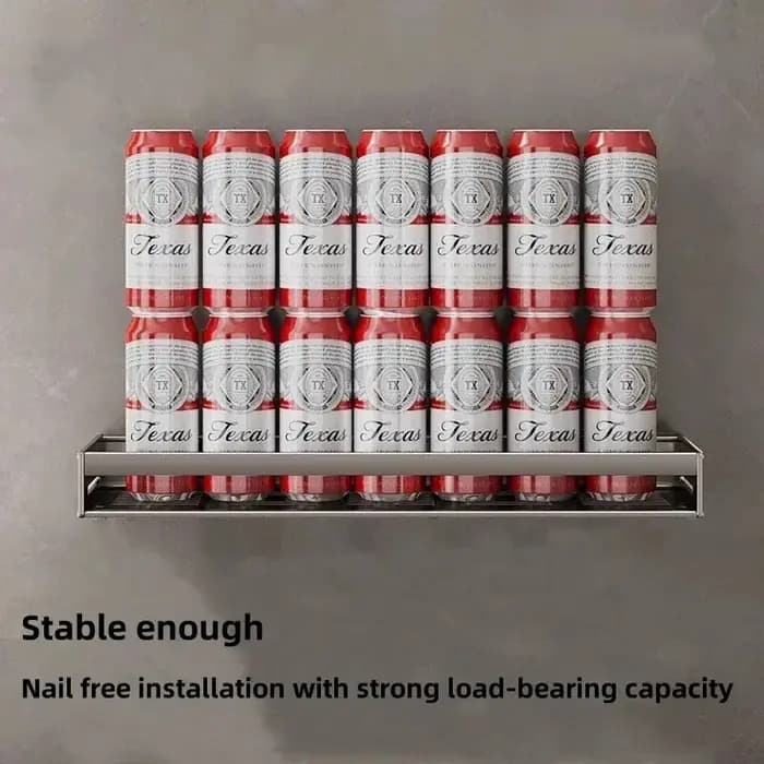 Étagère murale en aluminium multifonctionnelle