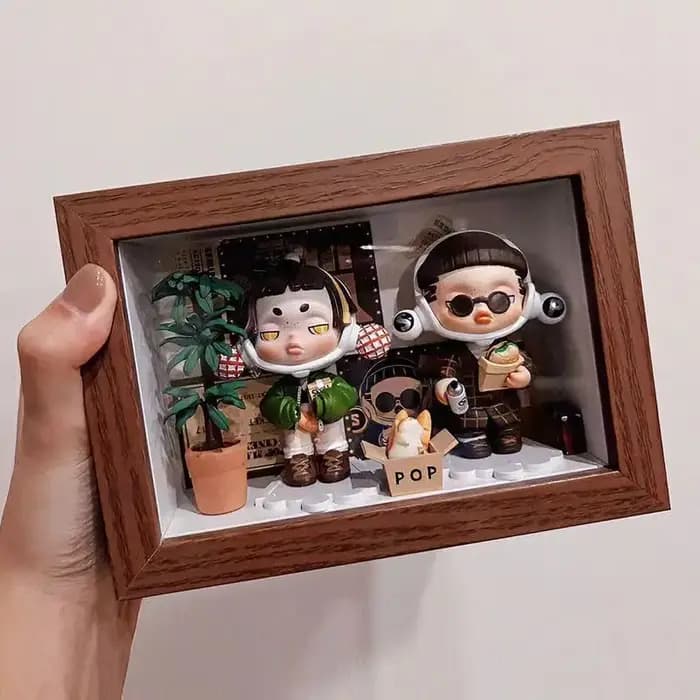 Cadre de rangement de boîte aveugle universelle