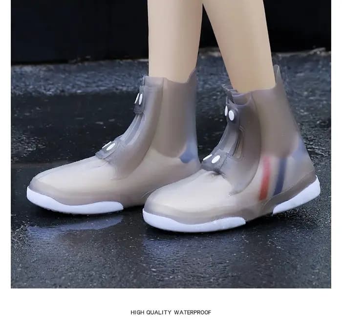 Couvre-chaussures imperméables réutilisables en silicone
