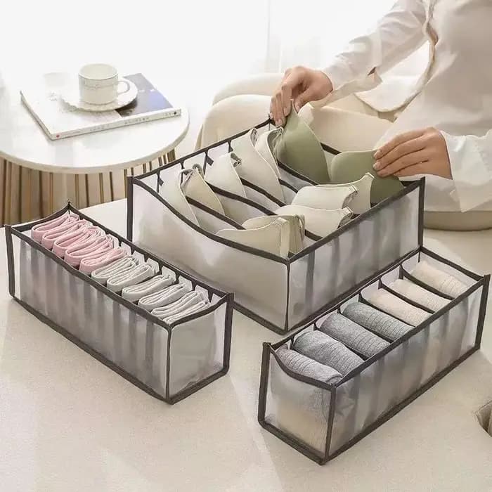 ⭐ Boîte de rangement de lingerie à 11/7/6 compartiments