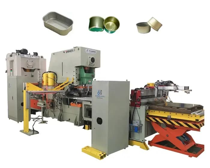 Boîtes de viande de déjeuner de canettes de poisson de thon faisant la ligne de production pour la Machine d'emballage