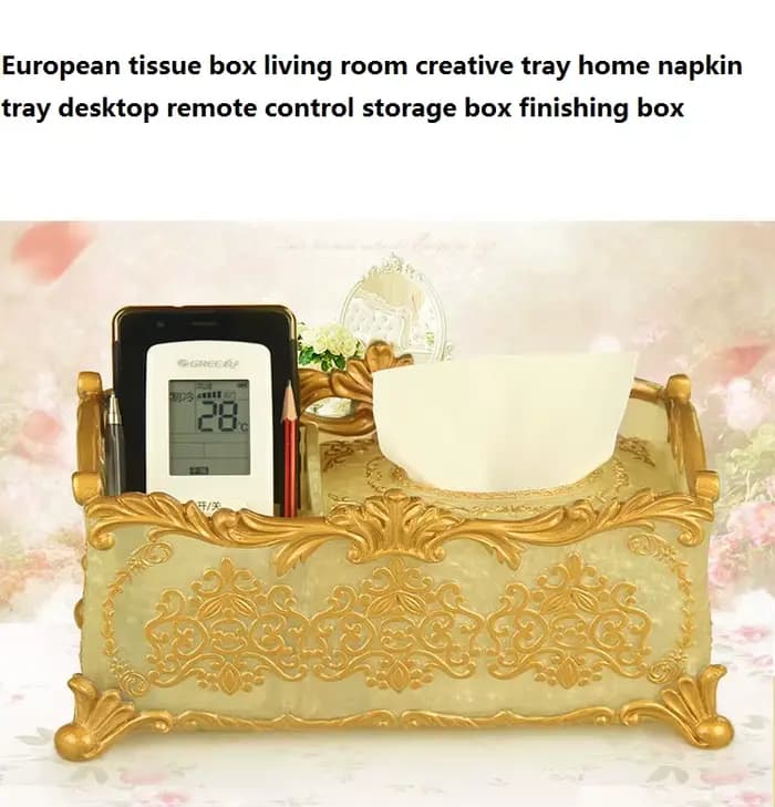 Boîte de rangement pour télécommande de salon