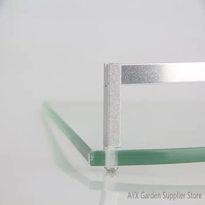 HOGlass-Support d'étagère triangulaire pour bain-douche
