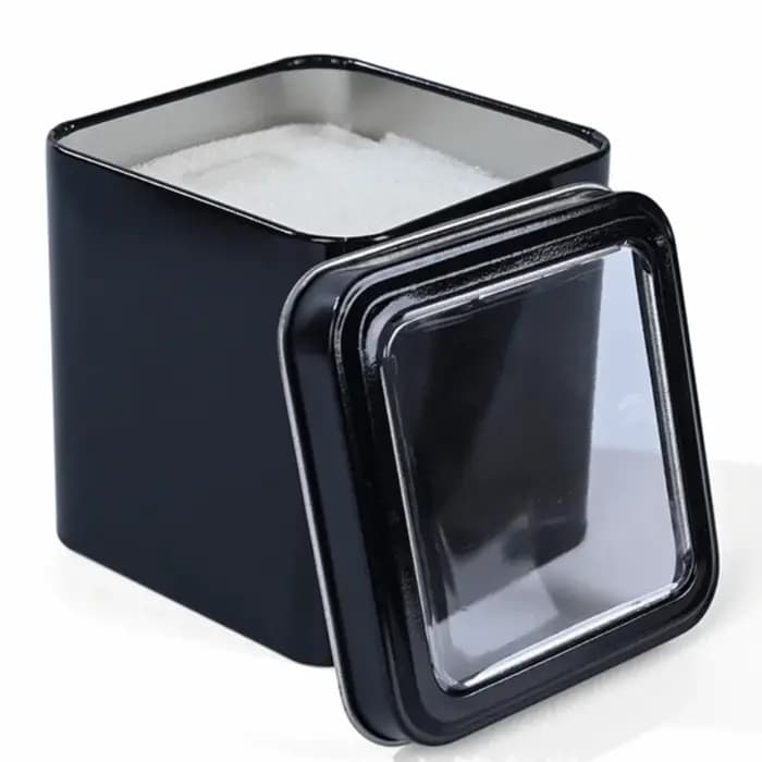 Boîte de rangement élégante pour montres carrées