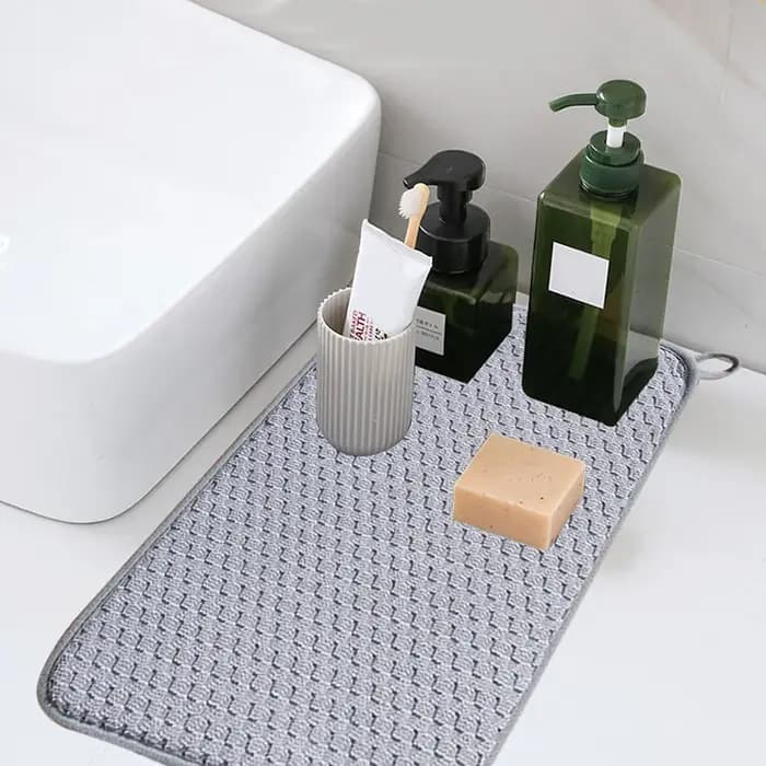 Tapis de séchage de la vaisselle de cuisine