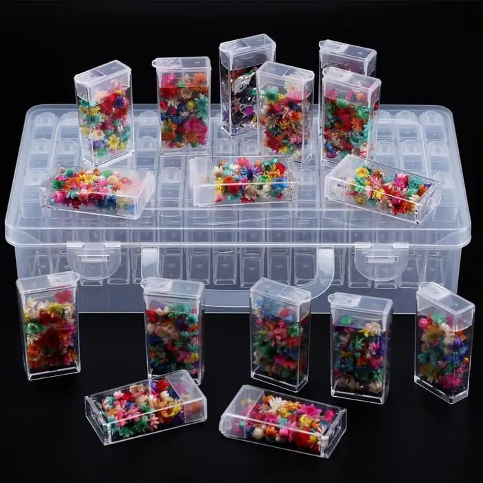 Boîtes de rangement pour peinture au diamant