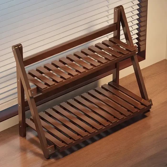 Étagère de rangement de bureau multifonctionnelle à double couche