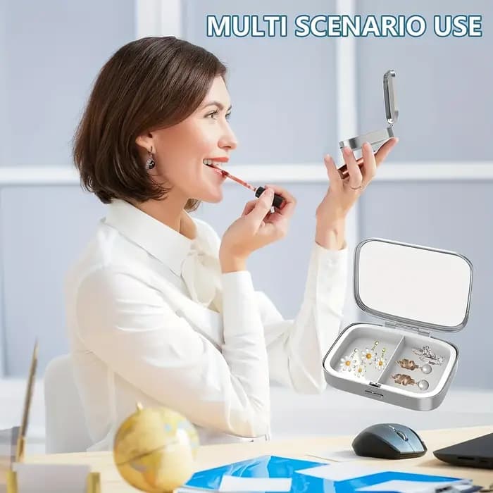 Boîte à pilules en métal avec impression Van Gogh Almond Blossom