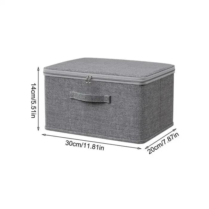 Boîte de rangement pour vêtements avec serrure à chiffre