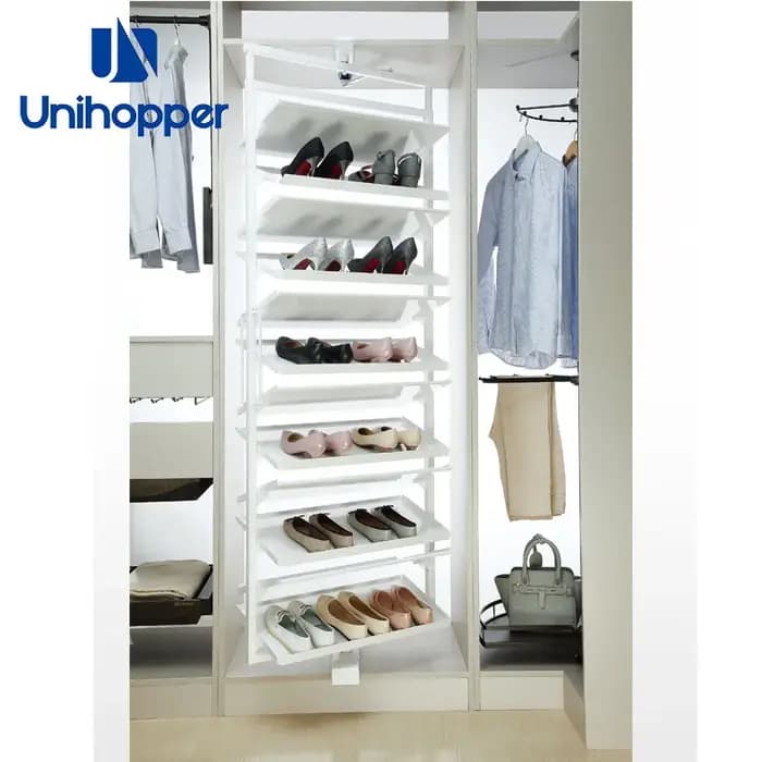 Unihopper armoire moderne 360 rotatif étagère à chaussures organisateur de rangement