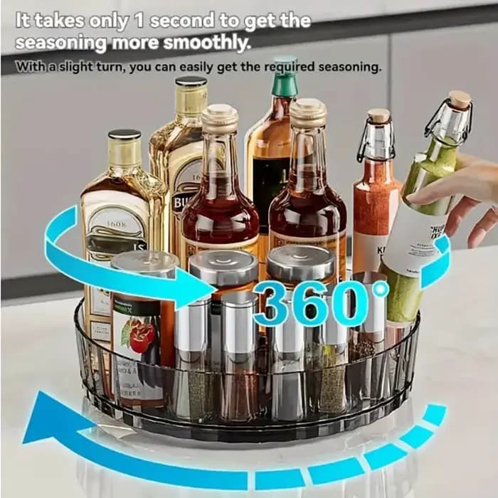 360 ° Étagère à épices rotative