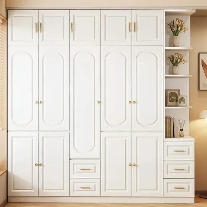 Armoire étroite sur rail, bibliothèque, armoire moderne pour bébé, accessoires, armoire en bois, armoire de chambre, meubles gain de place
