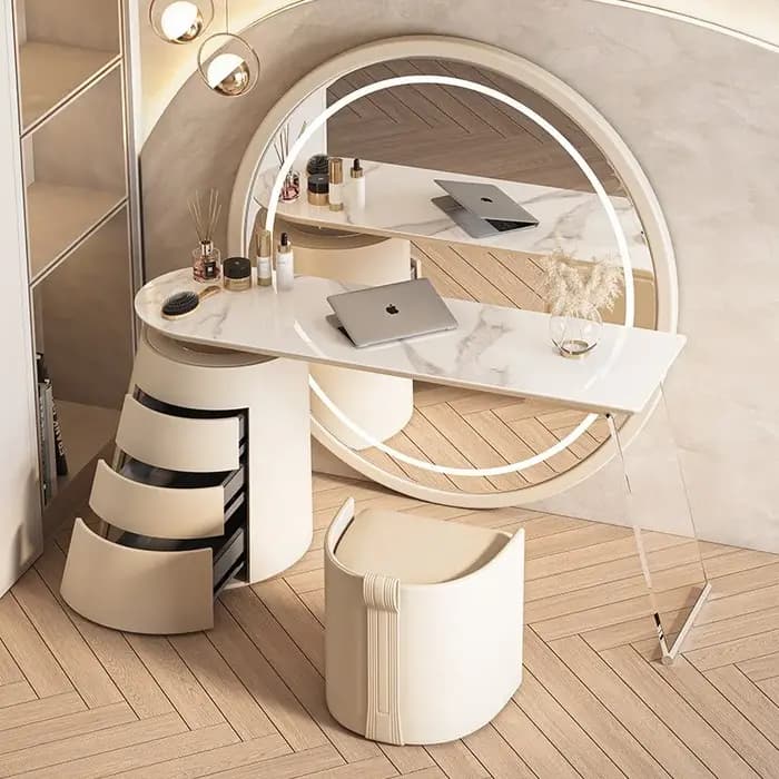 Oganizer organisateur coiffeuse appartement ornements italiens filles