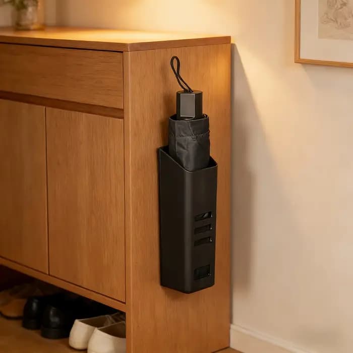 Boîte de rangement pour parapluie de coffre de voiture