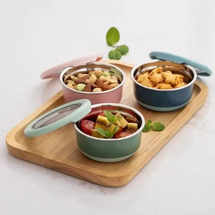 Boîte de conservation des aliments frais en acier inoxydable