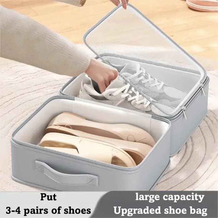 Sac à chaussures de voyage multicouche amélioré
