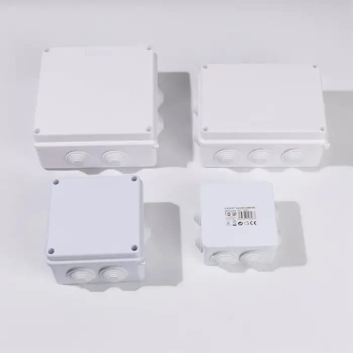 Boîtier d'alimentation étanche en plastique ABS pour bricolage