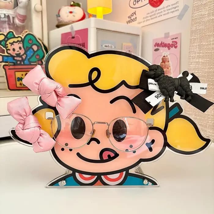 Étagère de rangement pour lunettes de dessin animé
