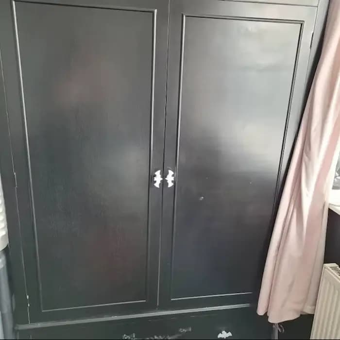 1 pièces chauve-souris armoire bouton acier tiroir main tire