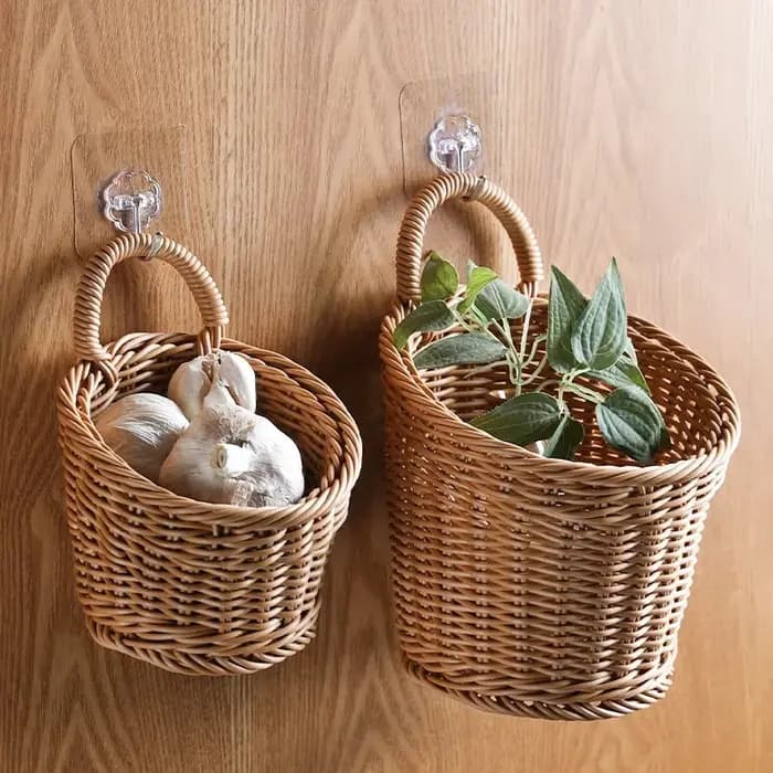 Panier à légumes mural