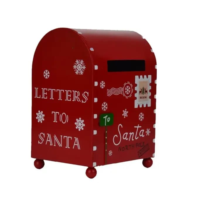 Boîte aux lettres de Noël murale étanche pour cour et jardin