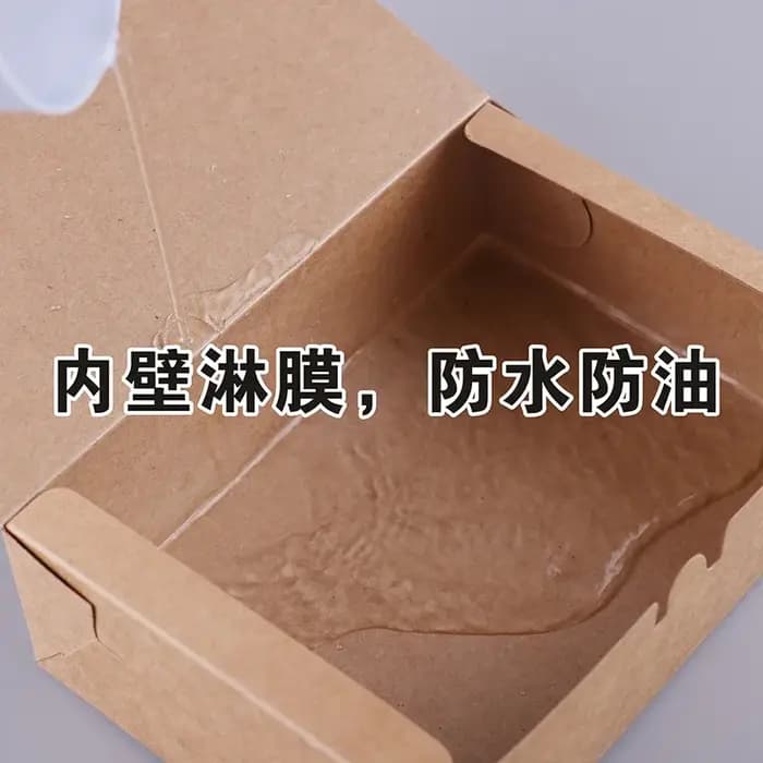 Boîte à lunch en papier kraft