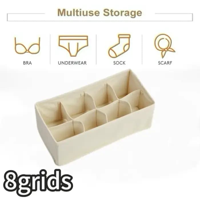 Tiroir organisateur de rangement de sous-vêtements chaussettes et soutien-gorge pantalons boîte de r