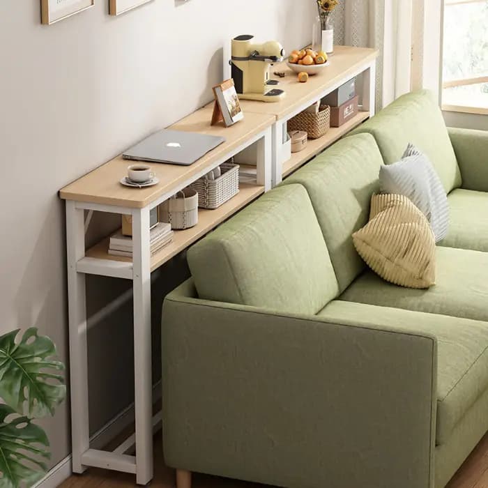 Étagère arrière multifonctionnelle pour canapé