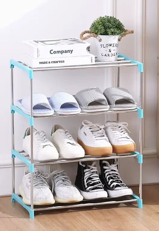 Étagère à chaussures à 3/4/5 niveaux – Organisateur multi-niveaux autoportant pour économiser de l'e