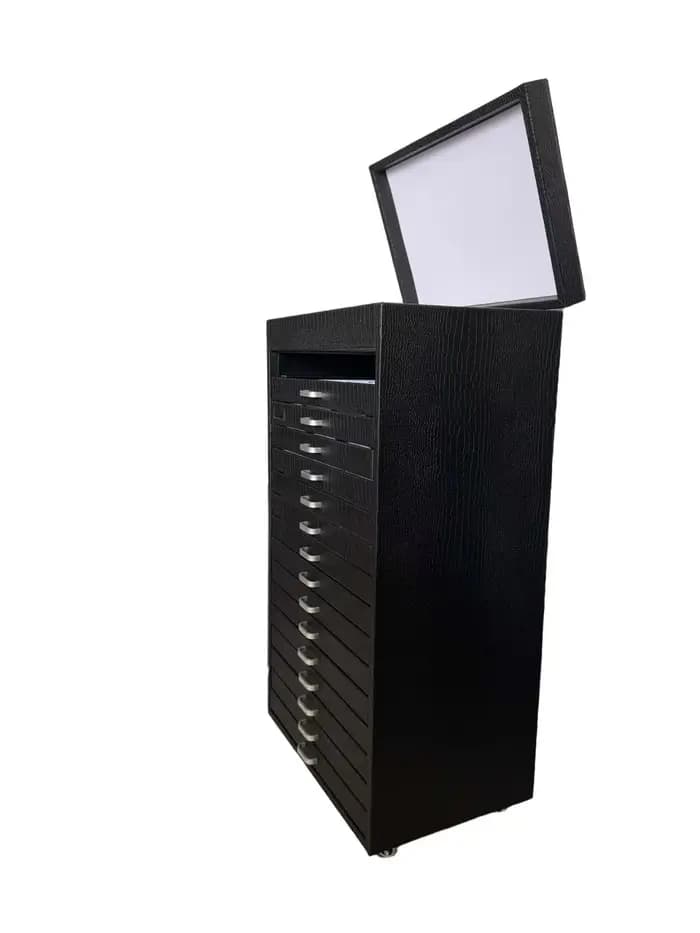 Vitrine à lunettes ; rangement pour lunettes de soleil ; présentoir à lunettes