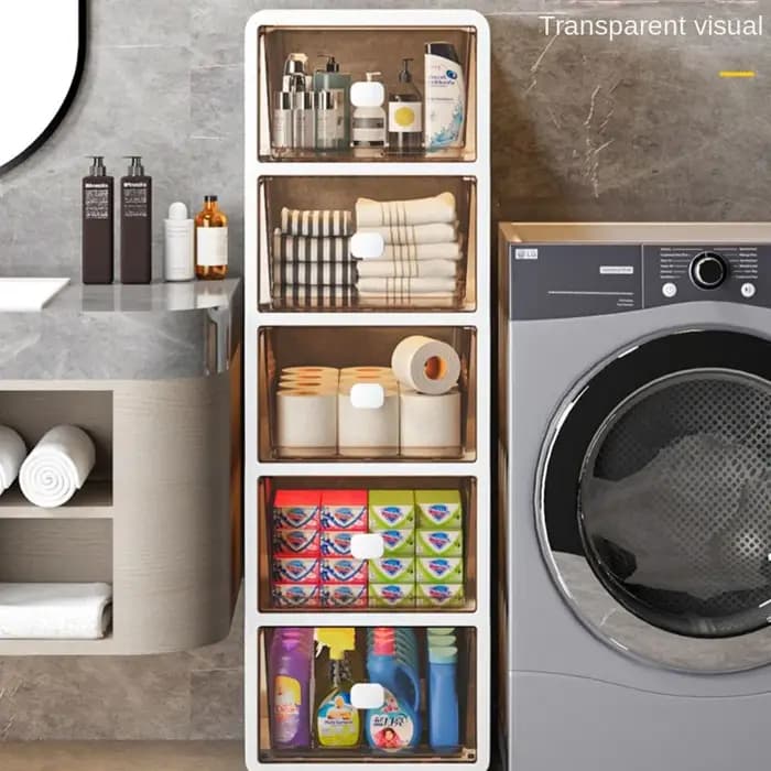 Armoire de rangement de salle de bain ABS écologique