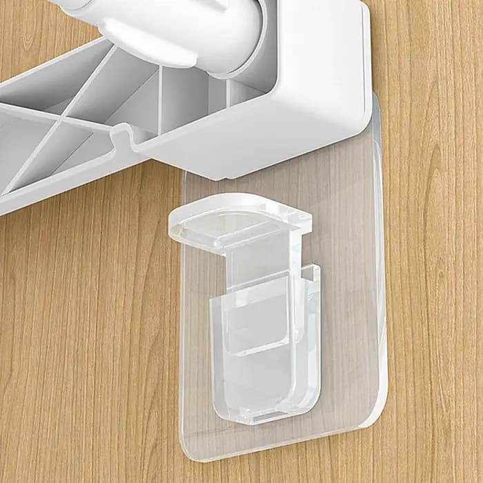 Supports adhésifs pour étagères