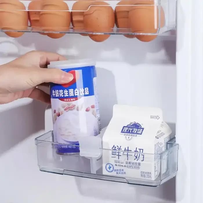 Mathiateur de réfrigérateur extensible en plastique