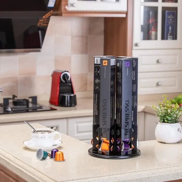 Support de rangement et de présentation pour 60 capsules Nespresso OriginalLine – Distributeur