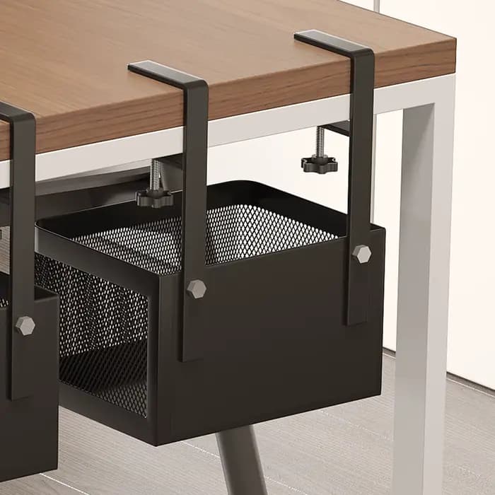 Support de rangement sous le bureau