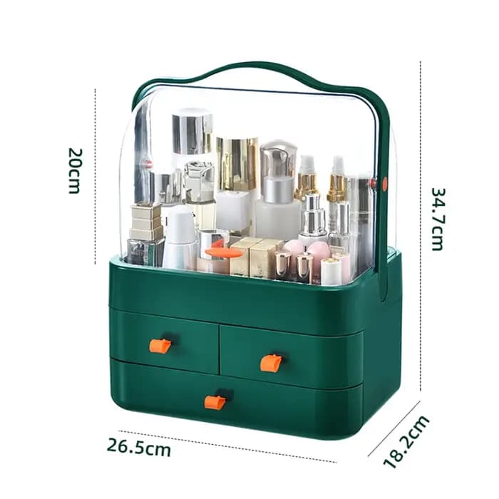 Organisateur de comptoir de cosmétiques pour commode