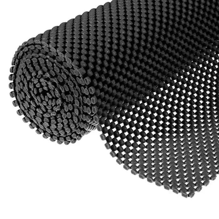 Doublure d'étagère, doublure de tiroir, tapis antidérapant, motif de grille, revêtement de poignée N