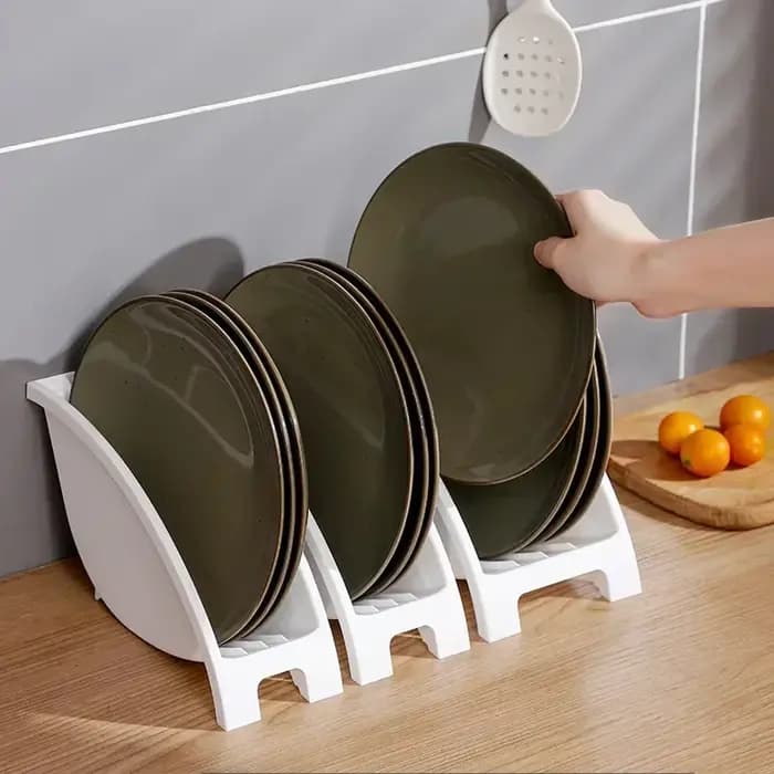Fournitures de cuisine supports de séchage de vaisselle organisateur égouttoir vertical